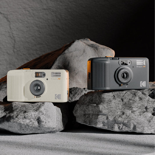 KODAK Snapic A1 35mm Film Camera - Ivory White