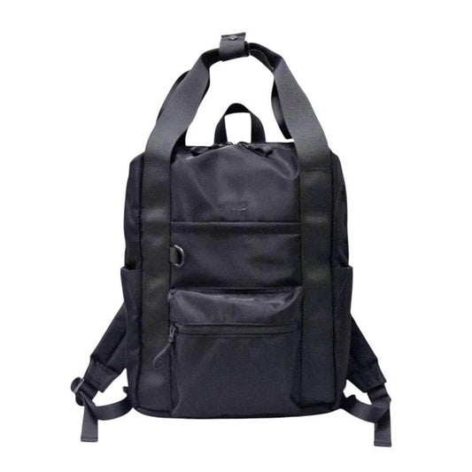 ARCHETYPE Davis 2 Way Nylon Backpack - Black