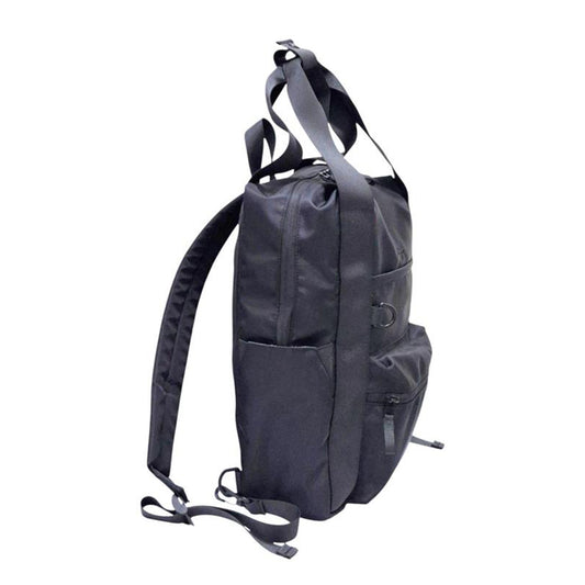 ARCHETYPE Davis 2 Way Nylon Backpack - Black
