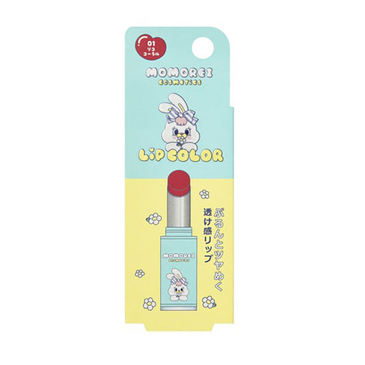 Momorei 水光感唇膏 01 Rico 珊瑚粉 