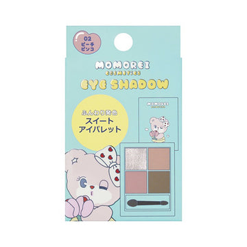 Momorei 甜美四色眼影 02 Pinco 桃粉