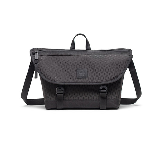 HERSCHEL Cove 小型郵差包 - 黑色鑽石紋