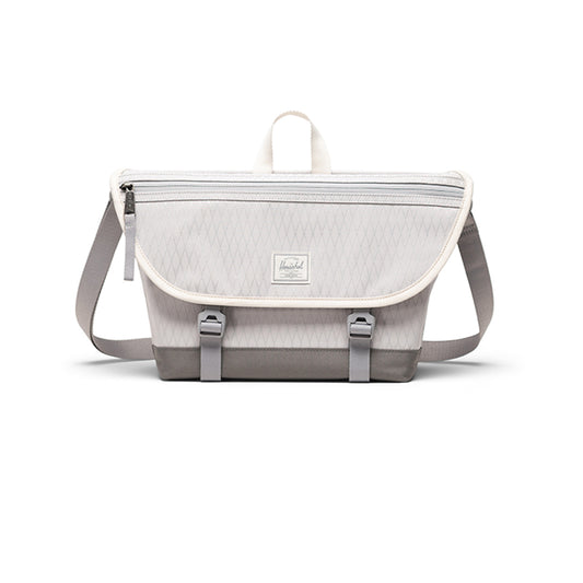 HERSCHEL Cove 小型郵差包 - 米色鑽石紋/灰色