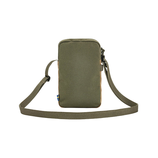 FJALLRAVEN Vardag Pocket S 單肩包 - 黑色/綠色