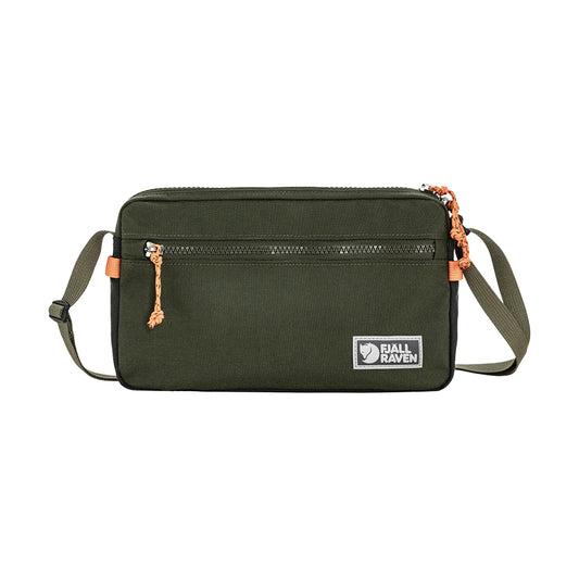 FJALLRAVEN Vardag Pocket L 單肩包 - 墨綠色
