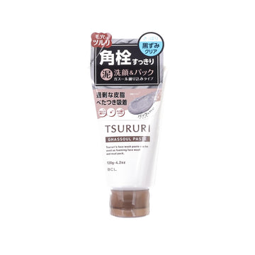 BCL Tsururi Face Wash Paste - Ghassoul  (120g)