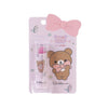 SAN-X Character Mix Bear-Shaped Lip Balm - Chairoikoguma - Apple Scent  (22g)