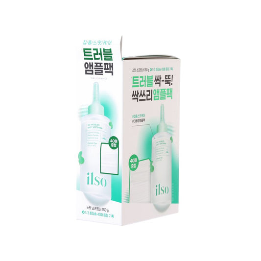 ILSO 緊急舒緩精華露150mL + 化妝棉40片套裝