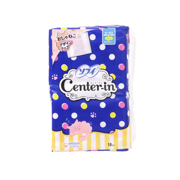 蘇菲 Center-In 棉柔衛生巾護翼夜用 29厘米  (18pcs)