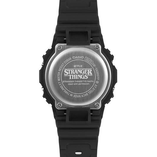 CASIO G-Shock x Stranger Things DW-5600STT-1 - Black