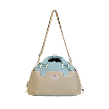 DOUGHNUT Gossamer Minorstones系列斜背包 - 藍灰色 × 米色