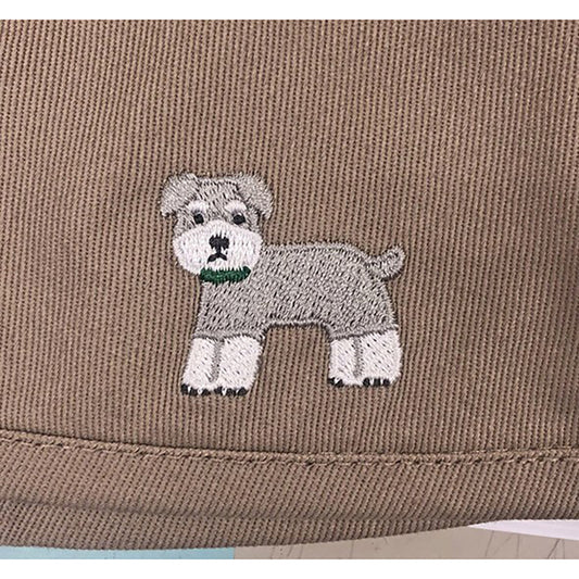 TWIN Bucket Hat Embroi Dog - BE HAT132-1A  (90g)