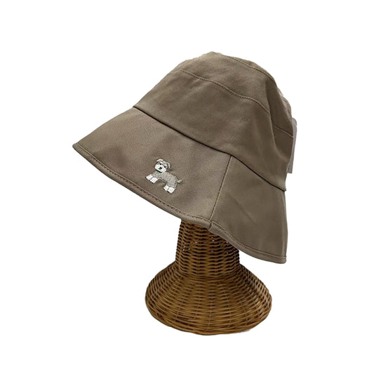 TWIN Bucket Hat Embroi Dog - BE HAT132-1A  (90g)