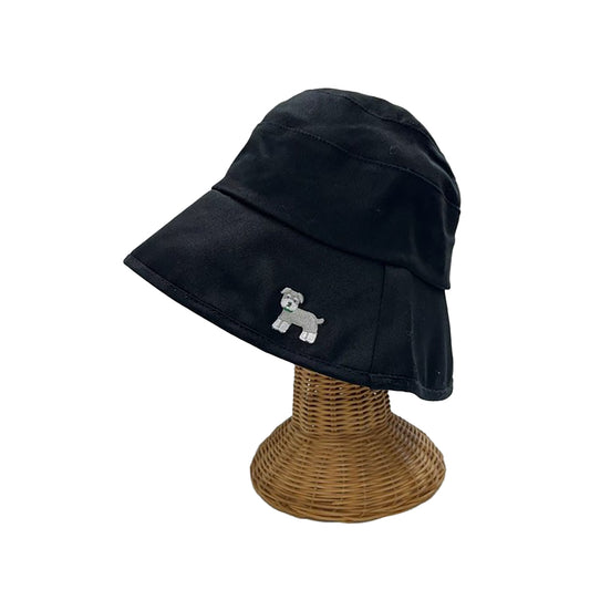 TWIN Bucket Hat Embroi Dog - BK HAT132-1B  (90g)