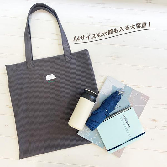 TWIN 刺繡 托特包 - BG0026-E - 雀  (150g)