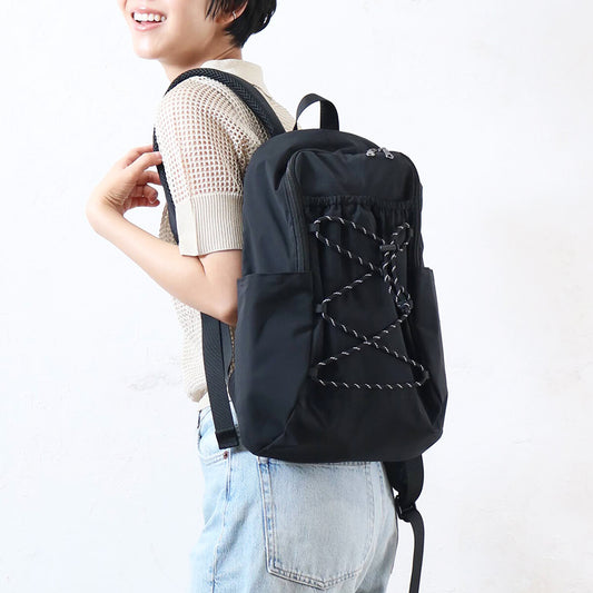 SENBADO Lace-Up 背包 - 623-9421 - 黑色  (280g)
