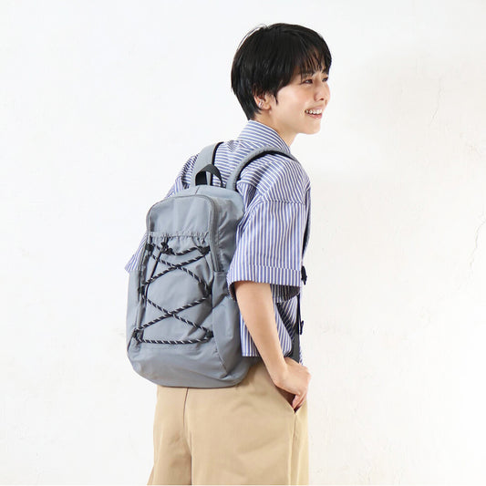 SENBADO Lace-Up 背包 - 623-9422 - 灰色  (280g)