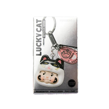 PP X MONSTER PP x MONSTER Lucky Cat Keychain Series Blind Box