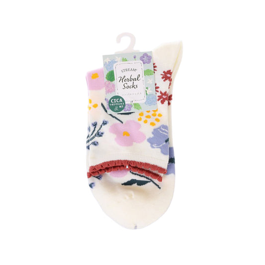 ASSIST S26 AS Lots Of Flower Low Crew Socks - W 2J71012