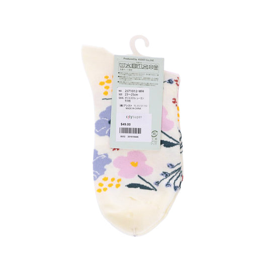 ASSIST S26 AS Lots Of Flower Low Crew Socks - W 2J71012