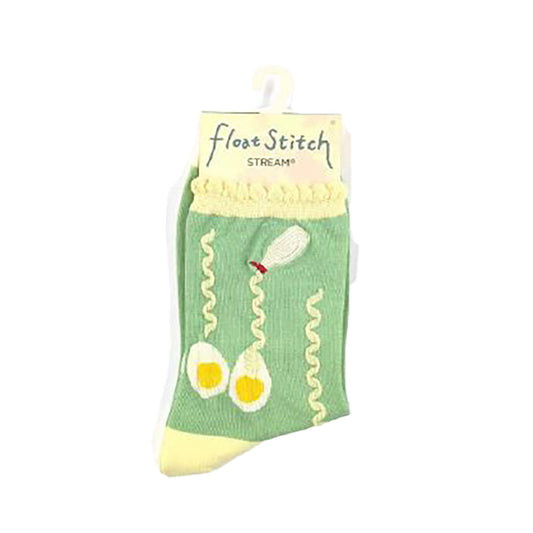 ASSIST S26 AS Mayonnaise Float Crew Socks - W 2E51040