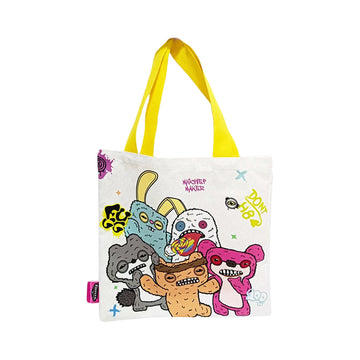 FUGGLER Fuggler放克牙寶 牙齒插畫帆布手提袋