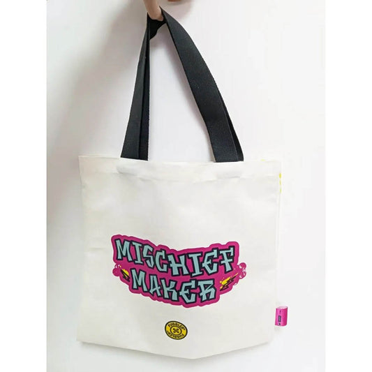 FUGGLER Fuggler放克牙寶 紐扣插畫帆布手提袋