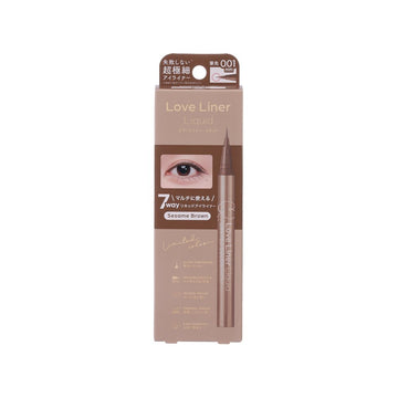 LOVE LINER Liquid Eyeliner 0.01mm - Sesame Brown  (0.55mL)