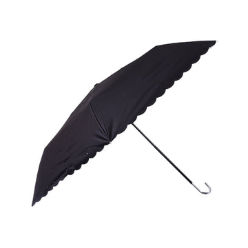 W.P.C. Silver Ribbon Heart Mini Folding Umbrella 50cm - 801-16628-102-BK