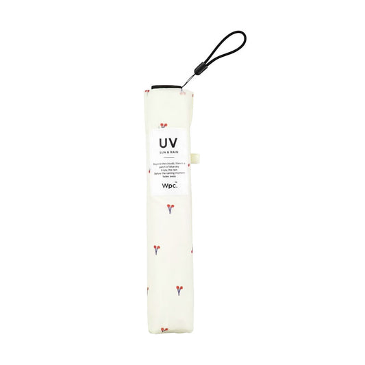 W.P.C. S26 輕量折傘 - 櫻桃 白 55cm AL02-024-002-OF