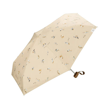 W.P.C. S25 雅行貓 5迷你折疊傘 47cm - 米色