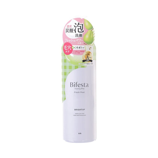 BIFESTA 碳酸潔面泡沫 (亮肌去角質型) - 清新梨香  (200g)