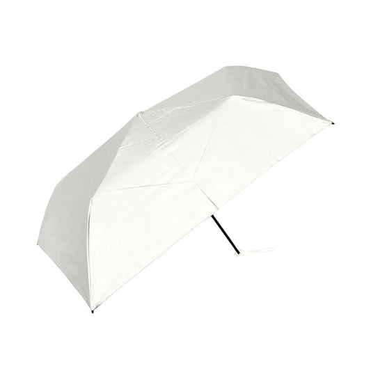 NAKATANI S26 Naka 50cm Slim Fold Pearl Parasol - Off White