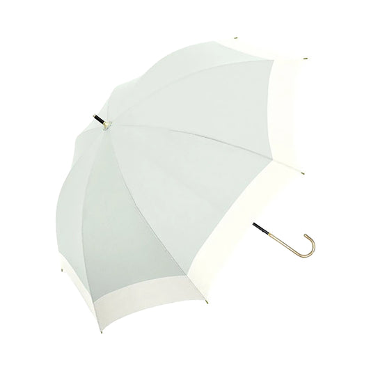 NAKATANI S26 Naka 50cm Bicolor Stick Parasol - Mint Green