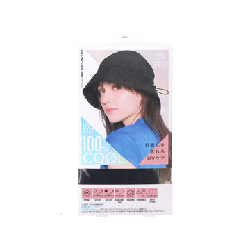 COGIT Sun Block Lab Beauty Drawcord Hat - Black