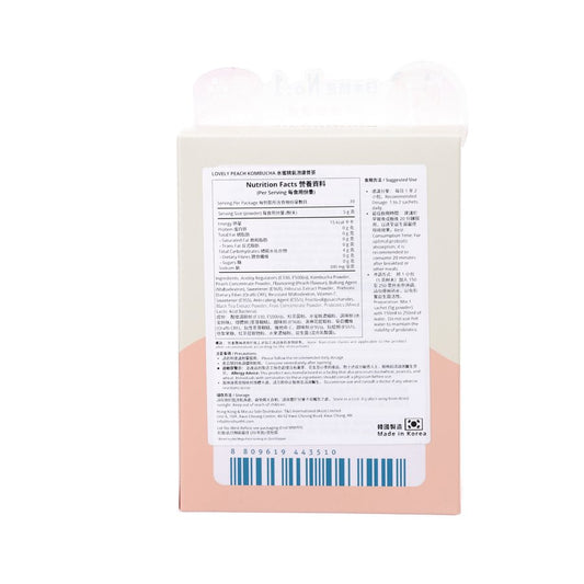 GOOD HABIT CARE 水蜜桃氣泡康普茶粉  (30 x 5g)