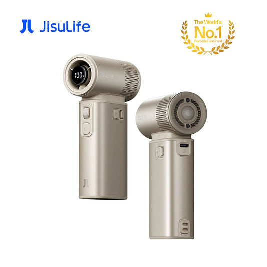 JISULIFE Ultra2 萬用龍捲風渦輪風扇 - 淺啡色
