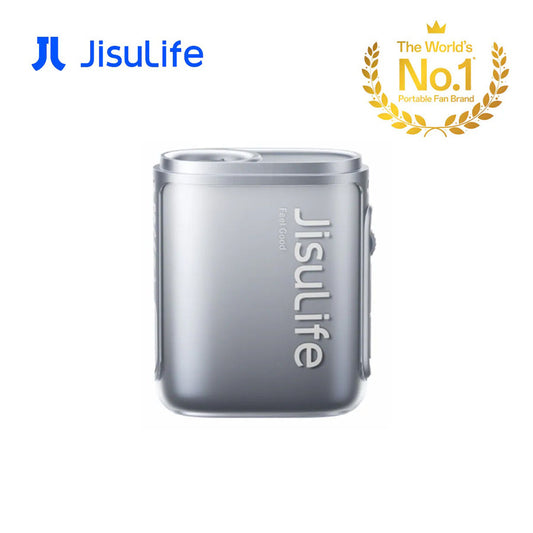 JISULIFE 便攜式掛頸風扇 - 鑽石黑