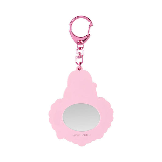 SANRIO FAMILY 鏡子的鑰匙圈 - 美樂蒂