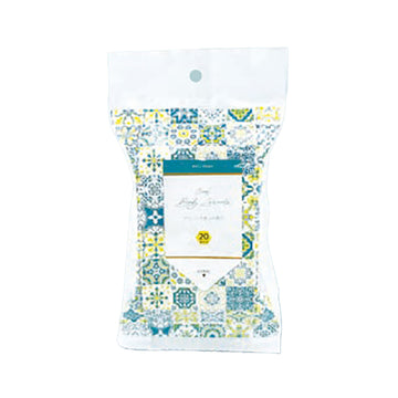 HONYARADOH 涼感身體濕巾 Green Sabon香  (20pcs)