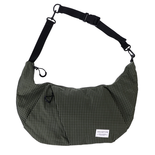 ARCHETYPE River 2 Way Shoulder Bag - Green