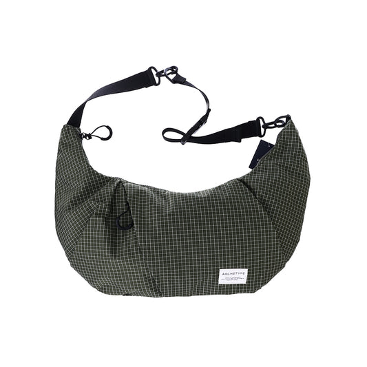ARCHETYPE River 2 Way Shoulder Bag - Green