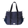 ARCHETYPE River Top Zip Shopper Bag - Navy