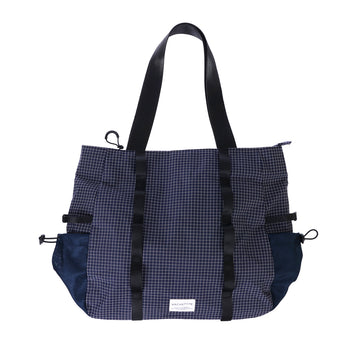 ARCHETYPE River Top Zip Shopper Bag - Navy