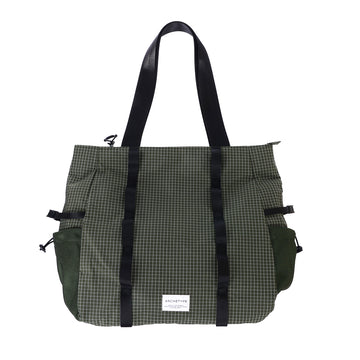 ARCHETYPE River Top Zip Shopper Bag - Green