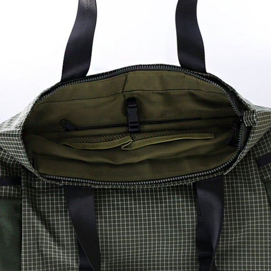 ARCHETYPE River Top Zip Shopper Bag - Green