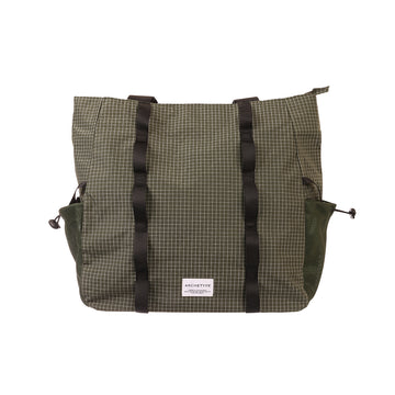 ARCHETYPE River Top Zip Shopper Bag - Green