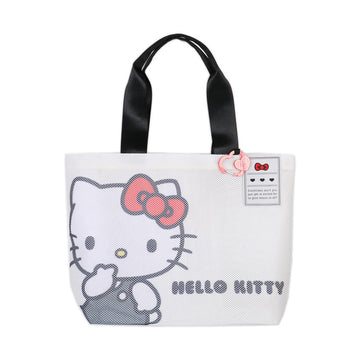 SANRIO FAMILY 大手挽袋 - 網狀吉蒂貓