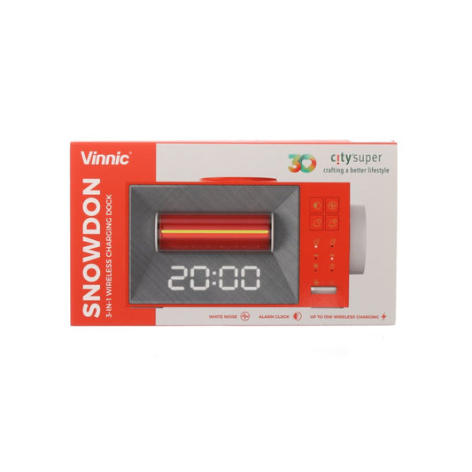 VINNIC VINNIC SNOWDON 3合1無線充電鐘 CITYSUPER 30週年版