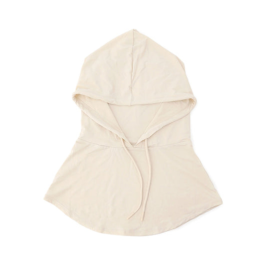 CROSSPLUS S26 Yoki Hooded Neck Cover Mask - Ivory